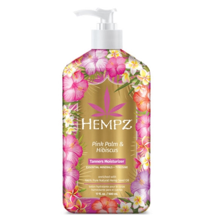 PINK PALM & HIBISCUS BODY MOISTURIZER - Hempz Skin Care - Bottle PINK PALM & HIBISCUS BODY MOISTURIZER - Hempz Skin Care - Bottle