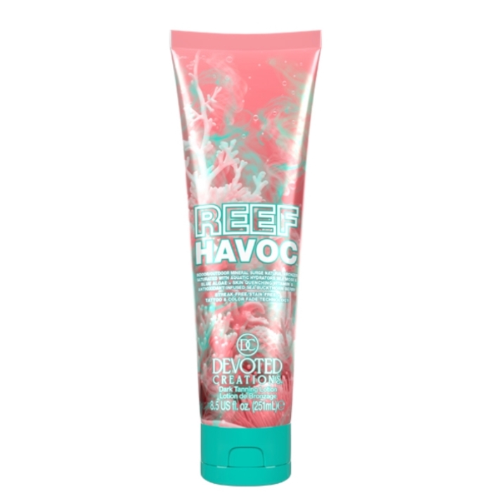 Reef Havoc Bronzer - Devoted Creations Tanning Lotion - Bottle Reef Havoc Bronzer - Devoted Creations Tanning Lotion - Bottle