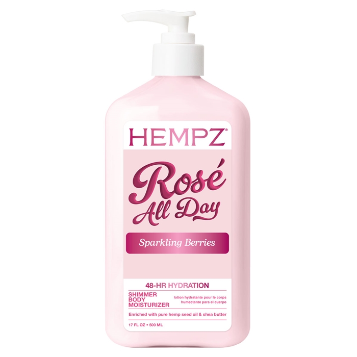 Rose All Day Moisturizer - Hempz Skin Care - Bottle 17oz Rose All Day Moisturizer - Hempz Skin Care - Bottle 17oz
