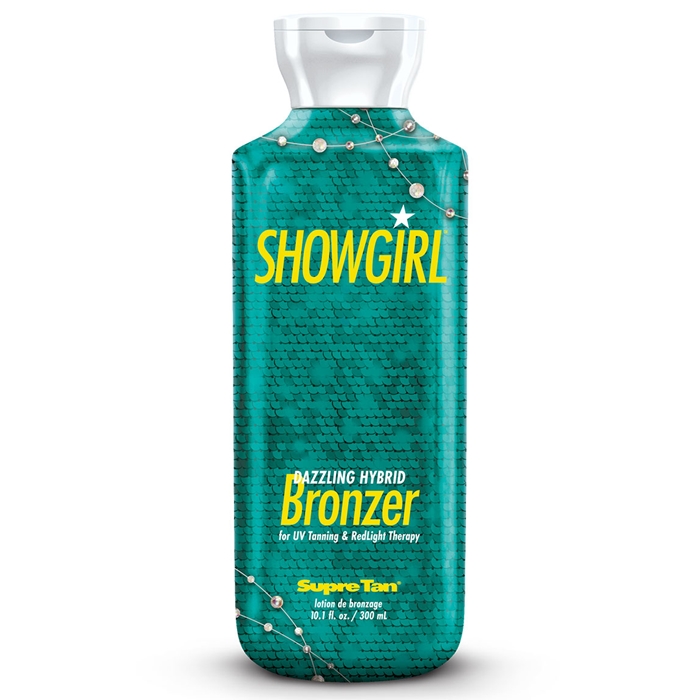 Supre Showgirl Hybrid Bronzer Tanning Lotion - Bottle Supre Showgirl Hybrid Bronzer Tanning Lotion - Bottle