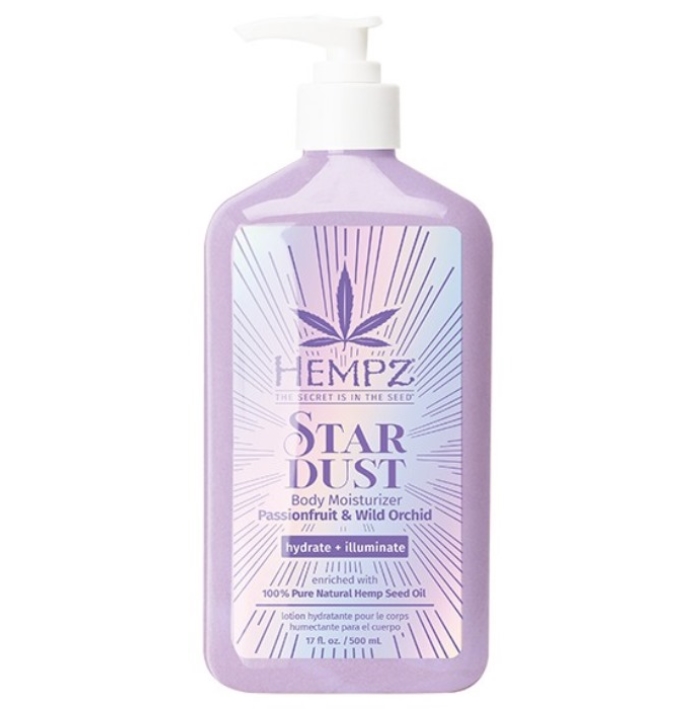 STAR DUST Moisturizer Hempz Skin and Body Care - Bottle STAR DUST Moisturizer Hempz Skin and Body Care - Bottle