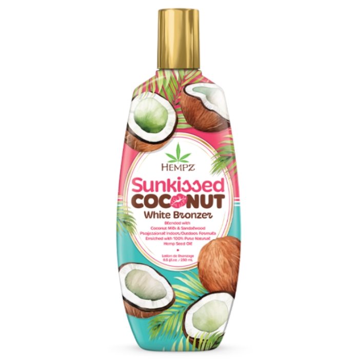 SunKissed Coconut Bronzer - Hempz Tanning Lotion - Bottle SunKissed Coconut Bronzer - Hempz Tanning Lotion - Bottle