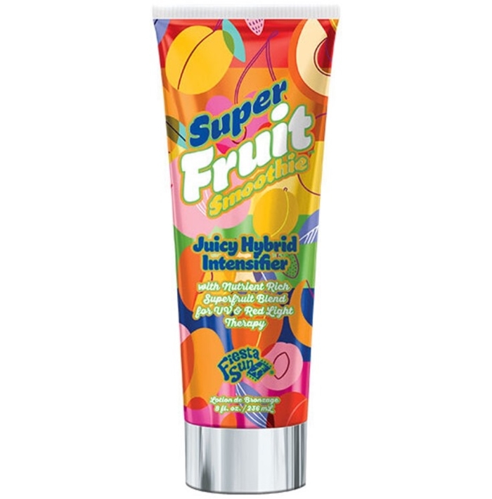SuperFruit Smoothie Hybrid Intensifier - Fiesta Sun Tanning Lotion - Buy 2 Btls Get 4 Pkts FREE SuperFruit Smoothie Hybrid Intensifier - Fiesta Sun Tanning Lotion - Buy 2 Btls Get 4 Pkts FREE
