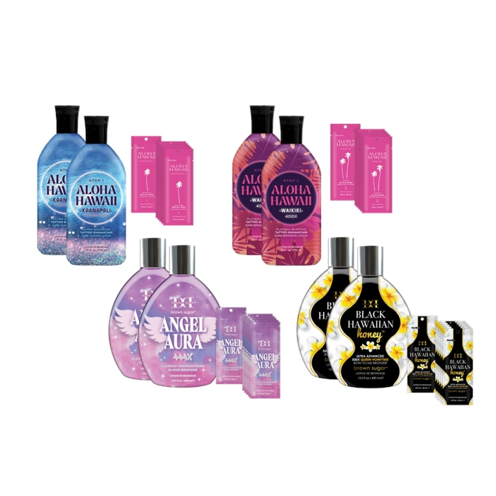 Tan Inc Collection Starter Kit 2026 - Tan Inc Tanning Lotion - PrePack Tan Inc Collection Starter Kit 2026 - Tan Inc Tanning Lotion - PrePack