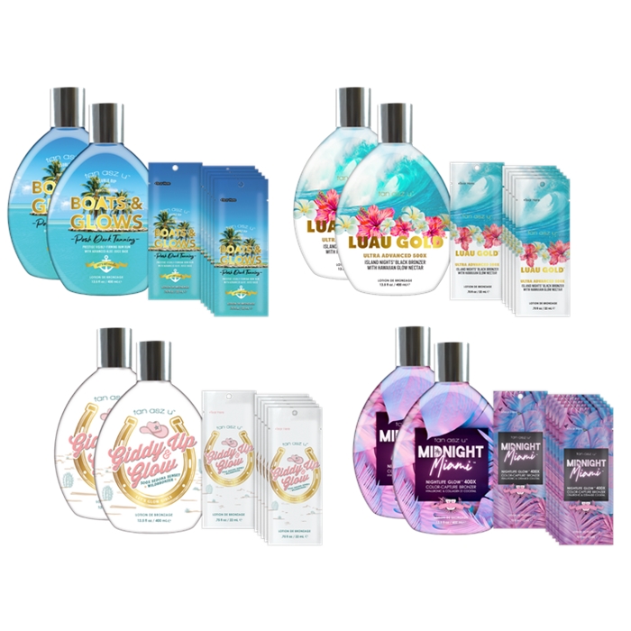 Tan Inc Top Shelf Starter Kit 2026 - Tan Inc Tanning Lotion - PrePack Tan Inc Top Shelf Starter Kit 2026 - Tan Inc Tanning Lotion - PrePack