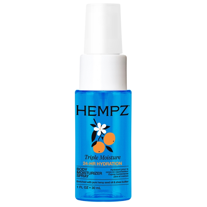 Triple Moist Spray On Moisturizer - Hempz Skin Care - Mini 1.0oz Triple Moist Spray On Moisturizer - Hempz Skin Care - Mini 1.0oz