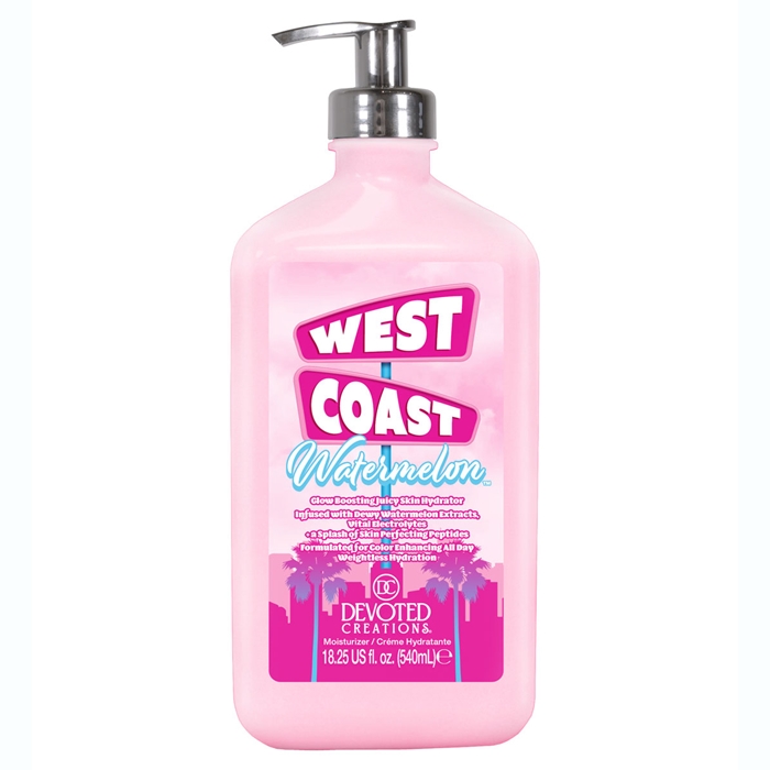 West Coast Watermelon Moisturizer - Devoted Creations Skin Care - Bottle West Coast Watermelon Moisturizer - Devoted Creations Skin Care - Bottle