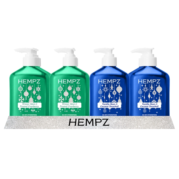 Sweet Wonderland Full Size Display - Hempz Skin Care - PrePack Sweet Wonderland Full Size Display - Hempz Skin Care - PrePack