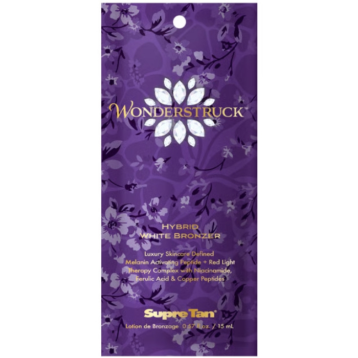 Supre Wonderstruck White Bronzer Tanning Lotion - Packet Supre Wonderstruck White Bronzer Tanning Lotion - Packet